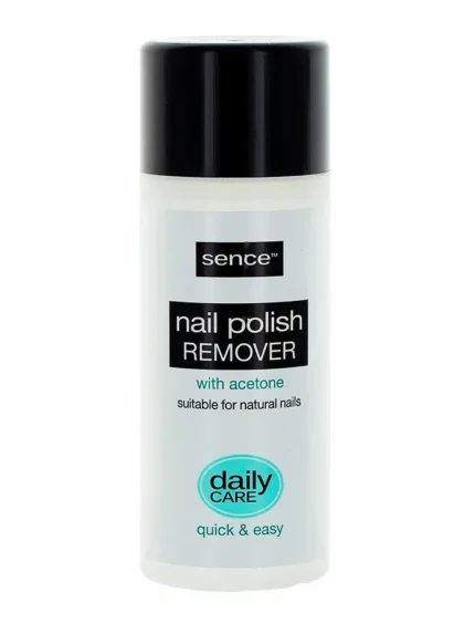 Sence Beauty Dizolvant cu acetona pentru lac de unghii 200 ml Quick & Easy