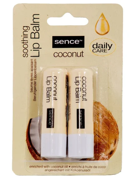 Sence Beauty Balsam de buze 2x4.3 g Coconut