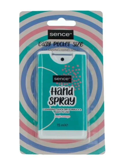 Sence Beauty Spray pentru curatarea mainilor 15 ml Magic Mango