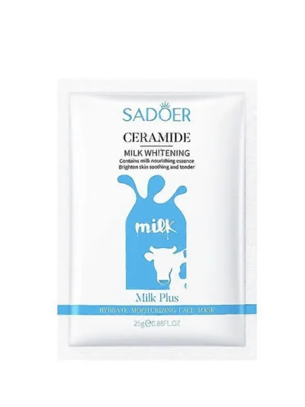 Sadoer Masca de fata cu ceramide si lapte 25 g Ceramide Milk Whitening