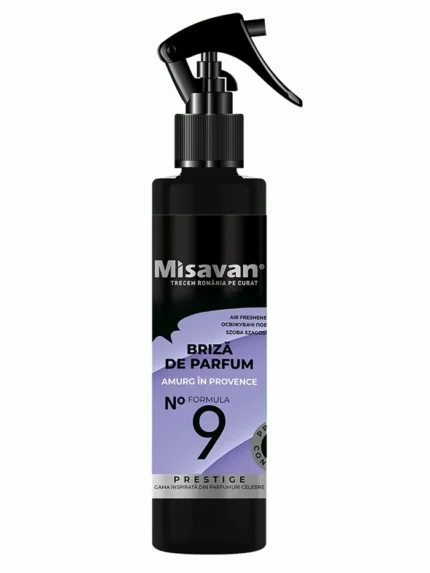 Misavan Spray odorizant camera 200 ml No.9 Amurg in Provence (Briza de parfum)