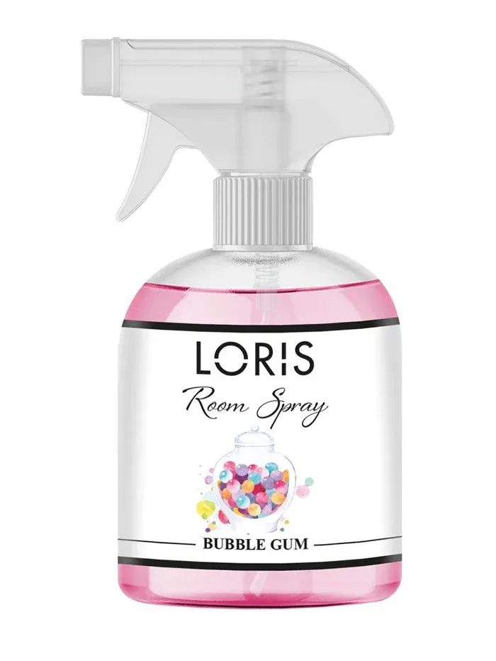 Loris Spray odorizant camera cu pompa 500 ml Bubble Gum - Image 1